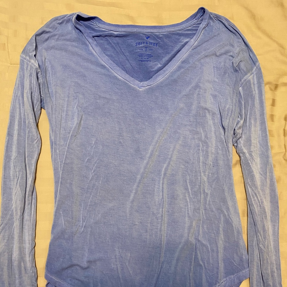 2 soft & sexy long-sleeve tops